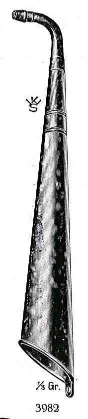 overall view of ear trumpet