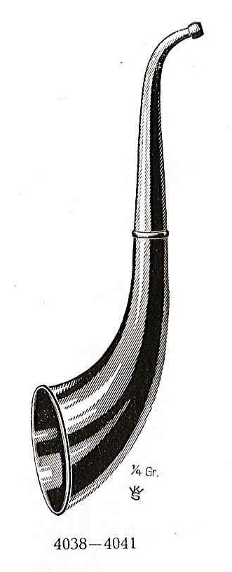 overall view of ear trumpet