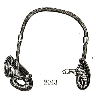 overall view of ear trumpet