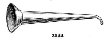 overall view of ear trumpet