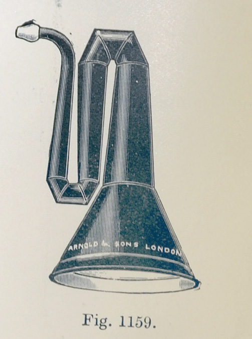 overall view of ear trumpet