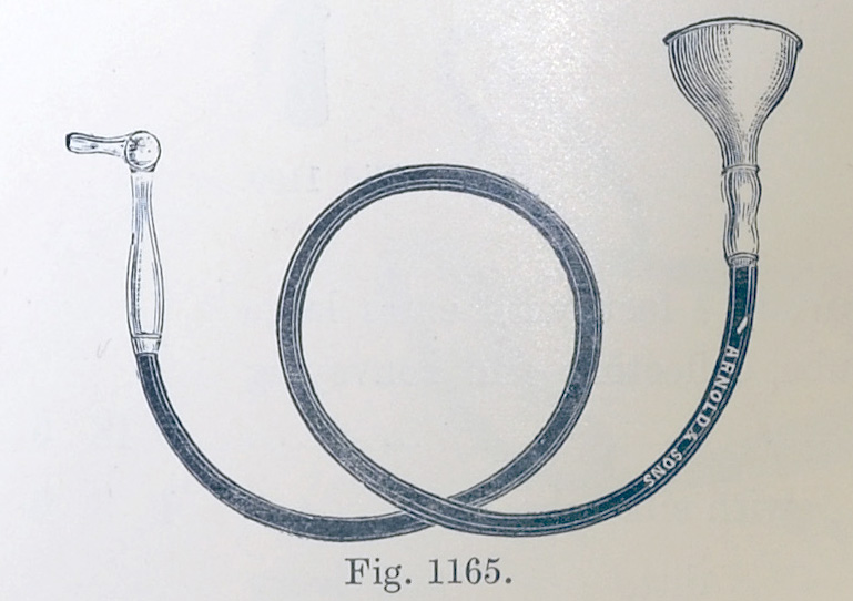overall view of ear trumpet
