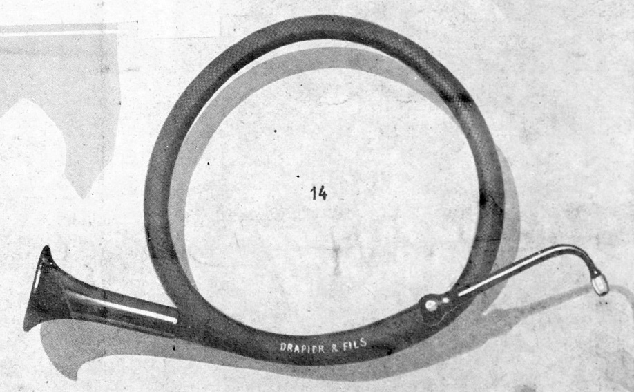 overall view of ear trumpet