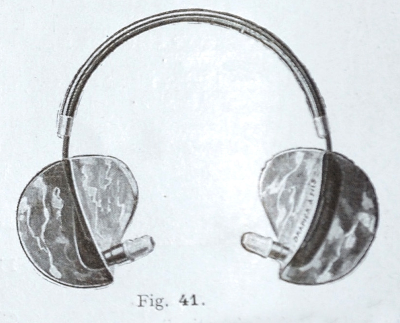 overall view of ear trumpet