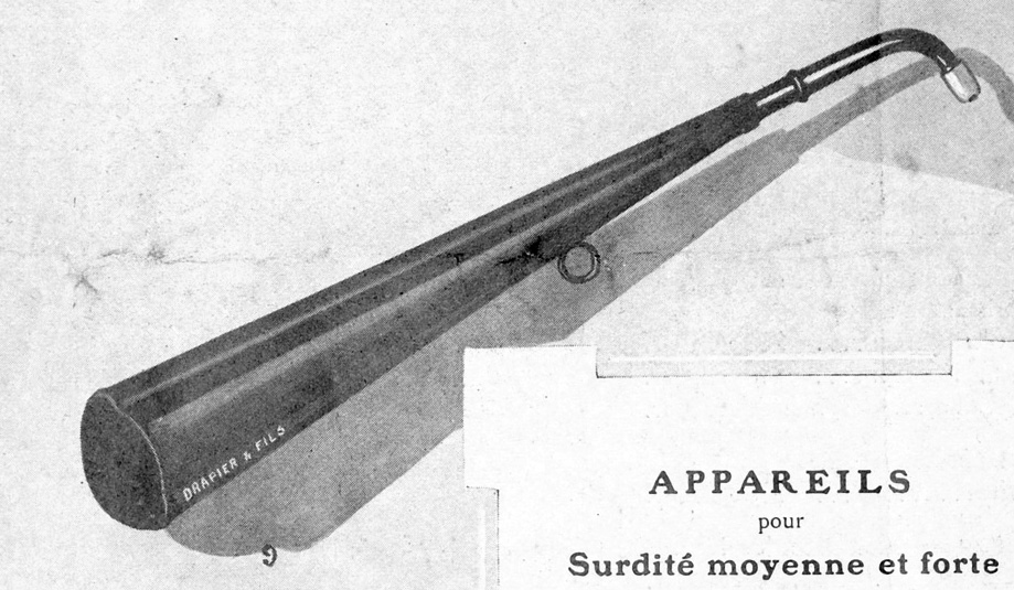 overall view of ear trumpet