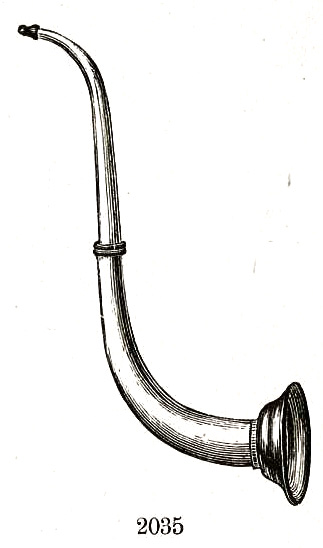 overall view of ear trumpet