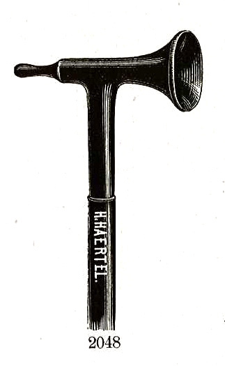 overall view of ear trumpet