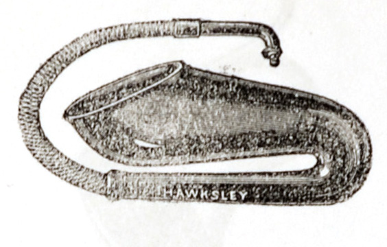 overall view of ear trumpet