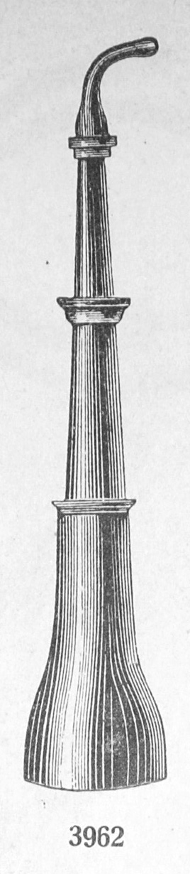 overall view of ear trumpet