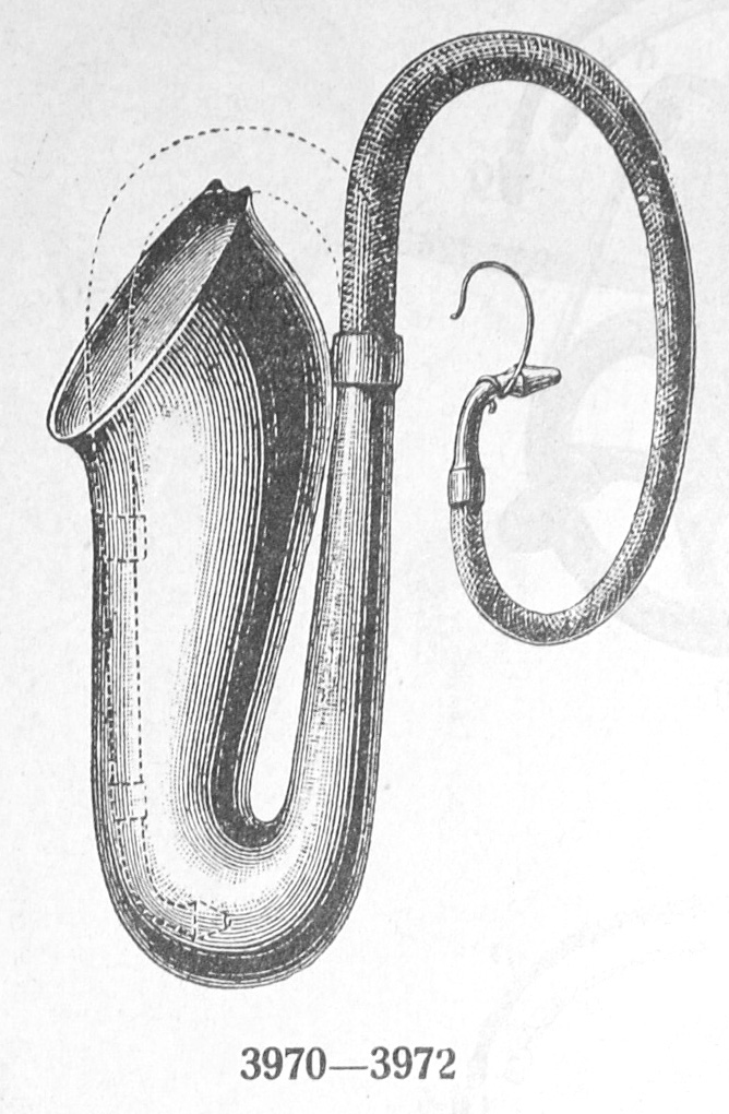 overall view of ear trumpet