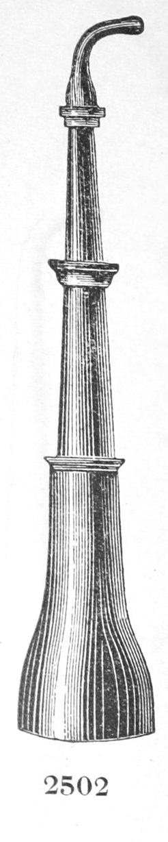 overall view of ear trumpet