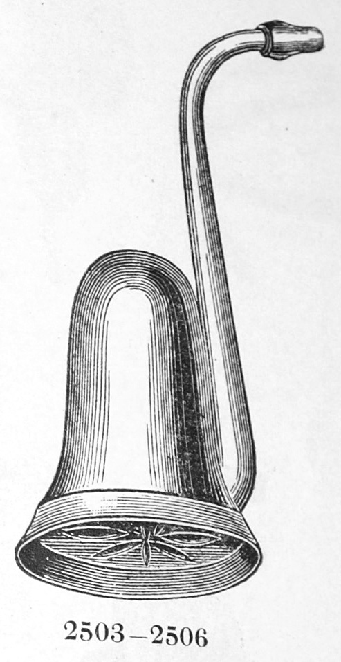 overall view of ear trumpet
