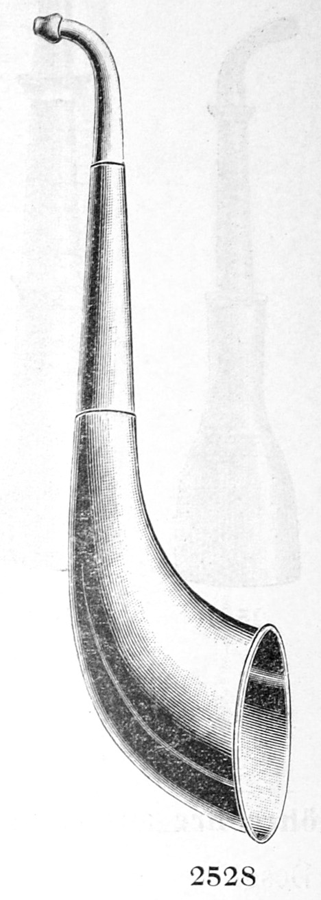 overall view of ear trumpet