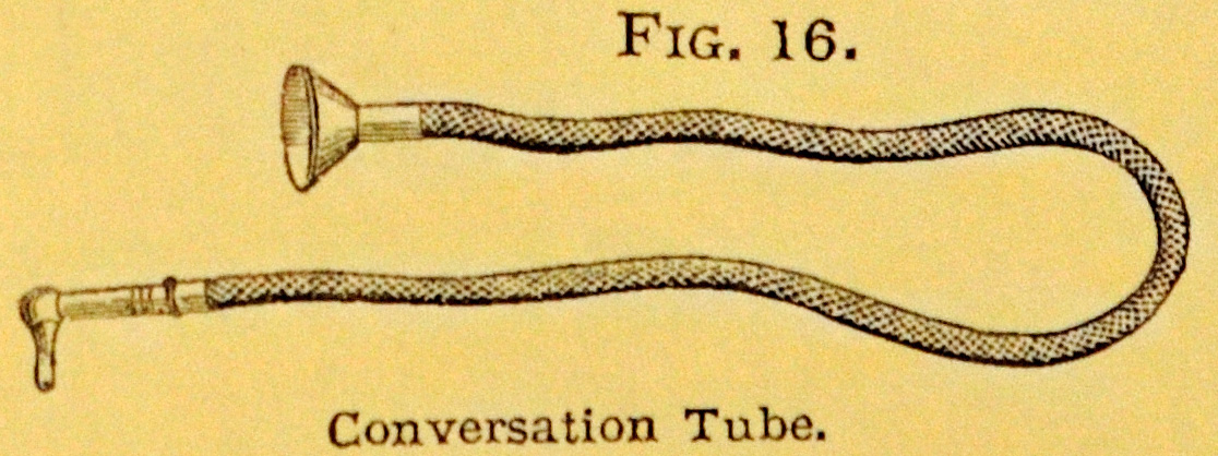 overall view of ear trumpet