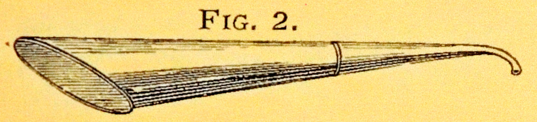 overall view of ear trumpet
