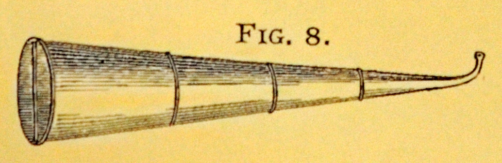 overall view of ear trumpet