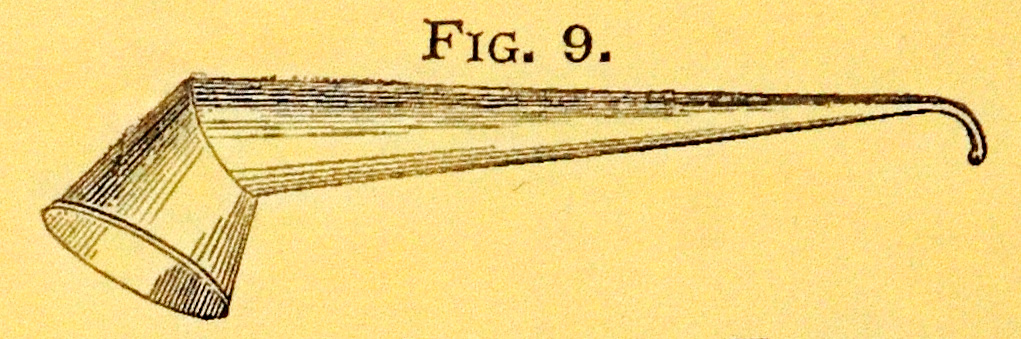 overall view of ear trumpet