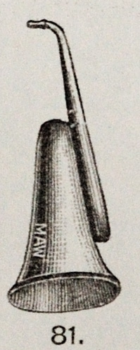 overall view of ear trumpet