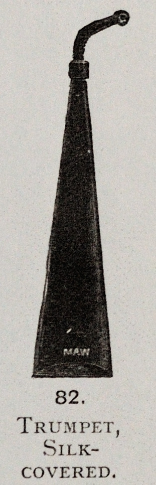 overall view of ear trumpet