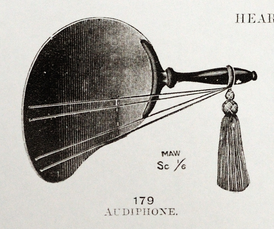 overall view of ear trumpet