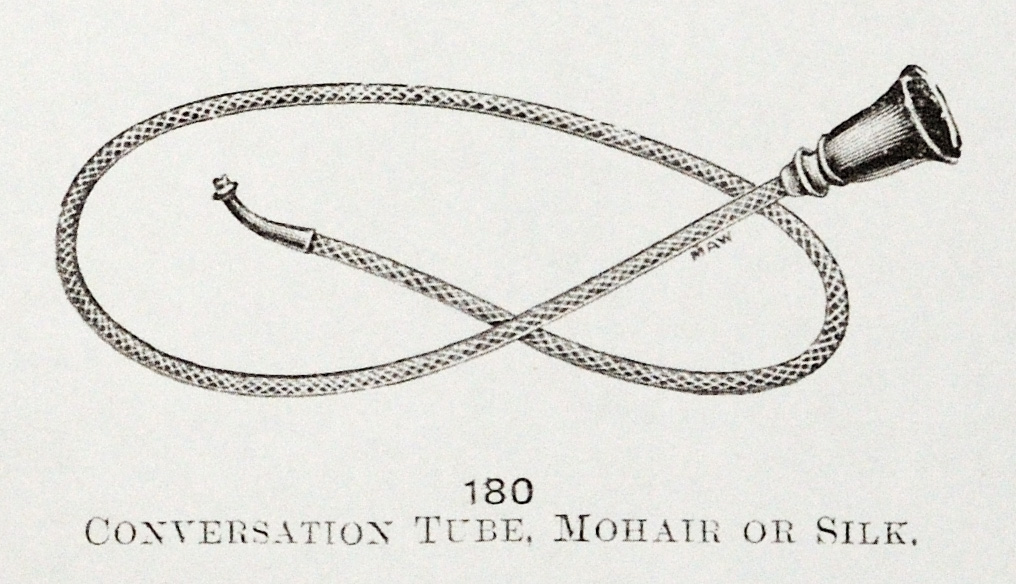 overall view of ear trumpet