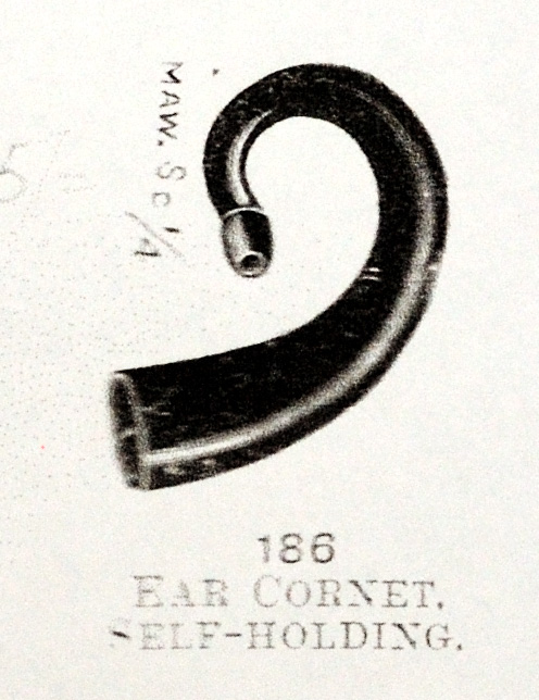 overall view of ear trumpet