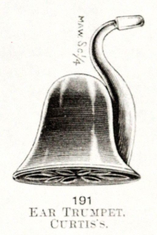 overall view of ear trumpet