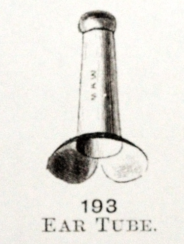 overall view of ear trumpet