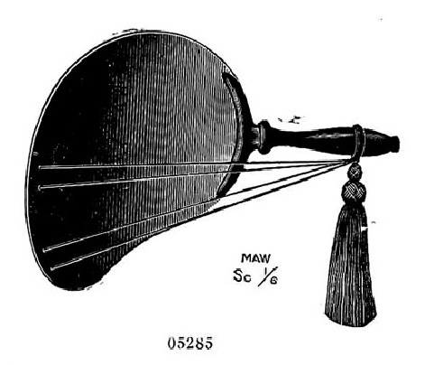 overall view of ear trumpet