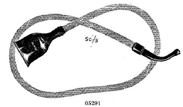 overall view of ear trumpet