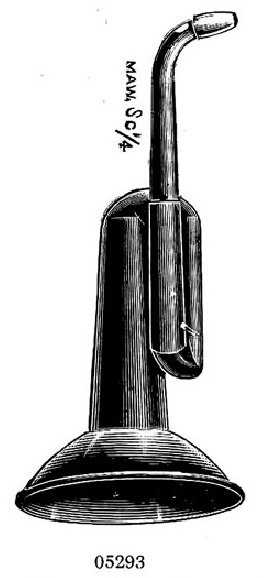 overall view of ear trumpet