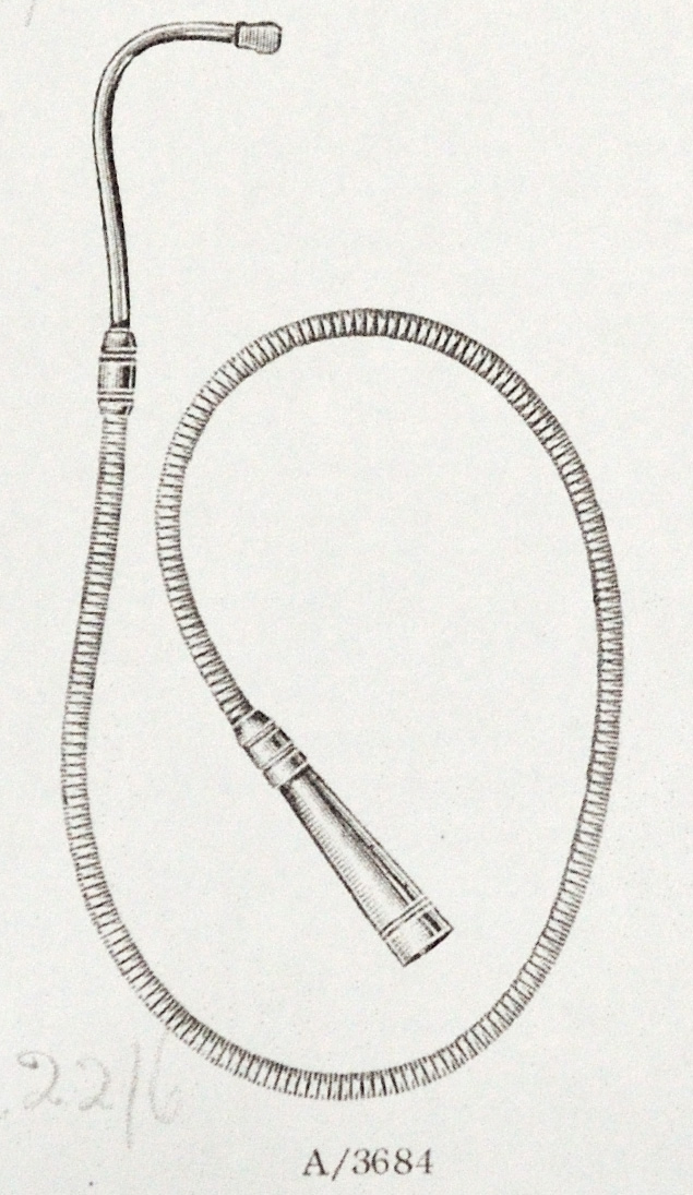 overall view of ear trumpet