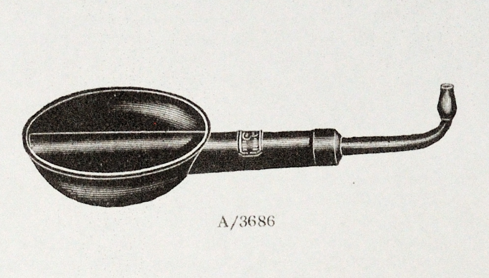 overall view of ear trumpet