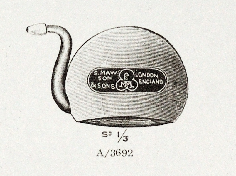 overall view of ear trumpet