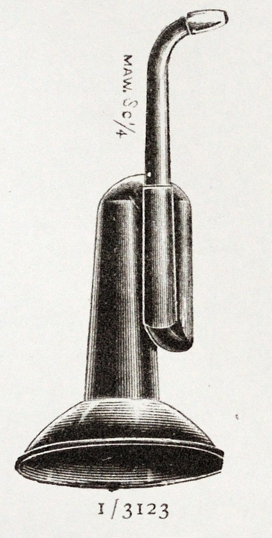overall view of ear trumpet