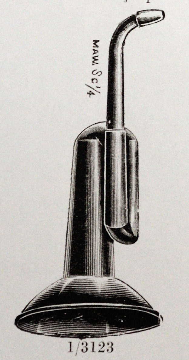 overall view of ear trumpet