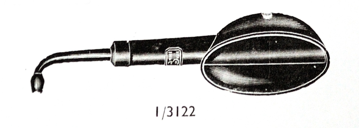 overall view of ear trumpet
