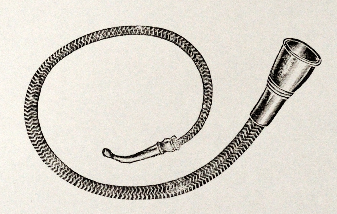 overall view of ear trumpet