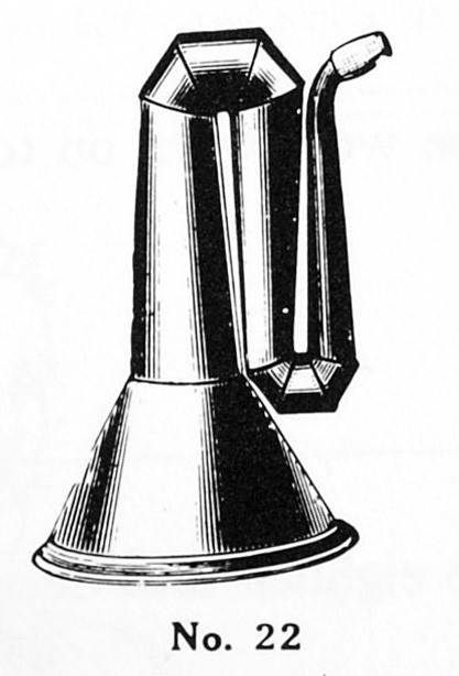 overall view of ear trumpet