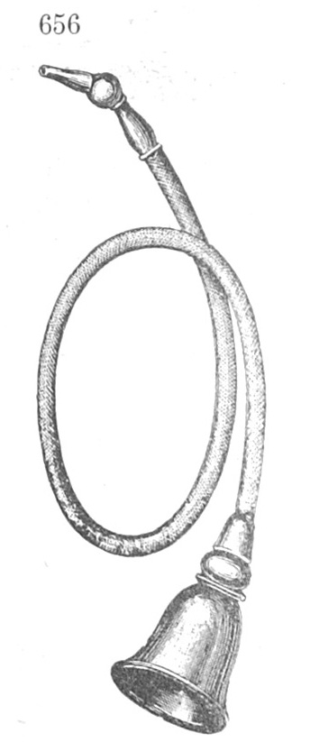 overall view of ear trumpet