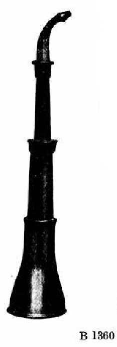 overall view of ear trumpet