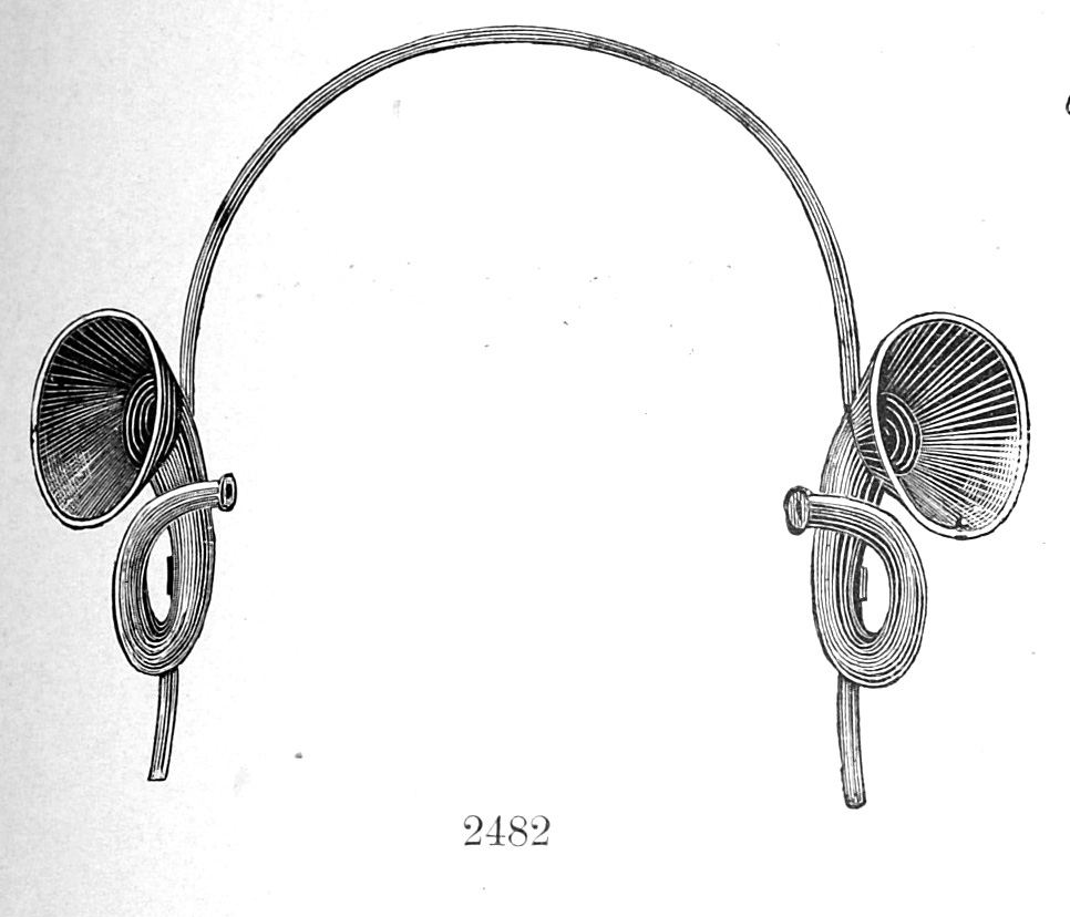 overall view of ear trumpet