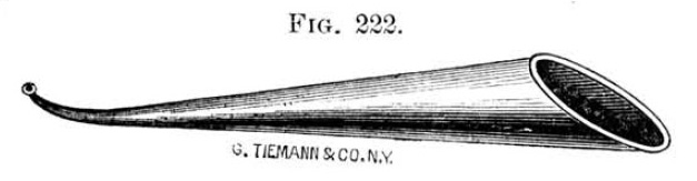 overall view of ear trumpet