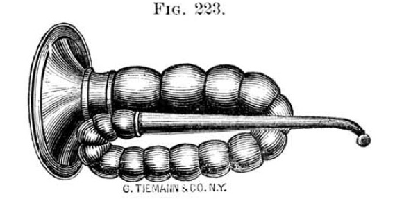overall view of ear trumpet