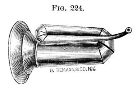 overall view of ear trumpet