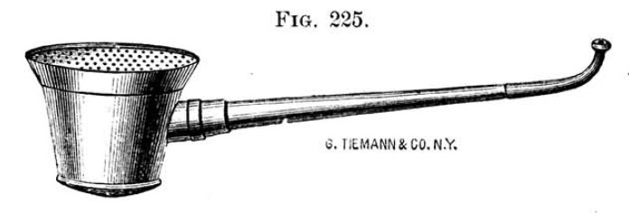 overall view of ear trumpet