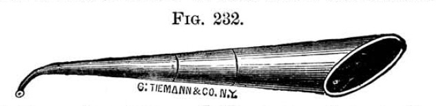 overall view of ear trumpet