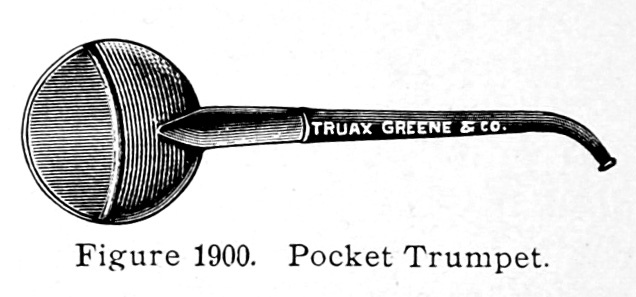 overall view of ear trumpet