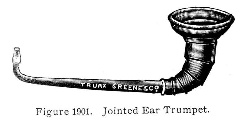 overall view of ear trumpet