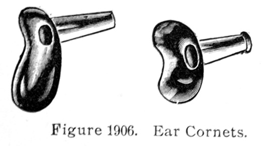 overall view of ear trumpet